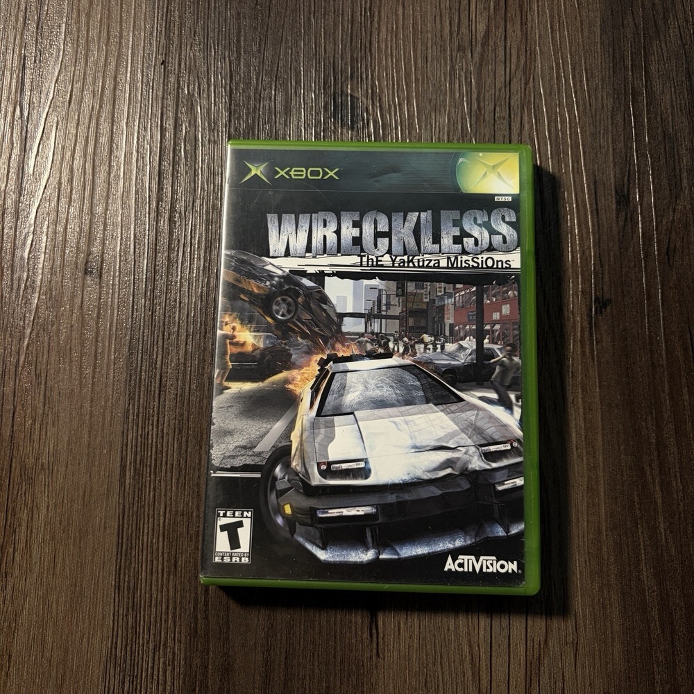 Wreckless: The Yakuza Missions / Microsoft Xbox / CIB / Clean / Tested / Read